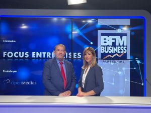 Tournage de l'émission Focus Entreprises sur BFM Business avec Eléonore Boccara (25/10/22 diffusion le 30/11/22)
